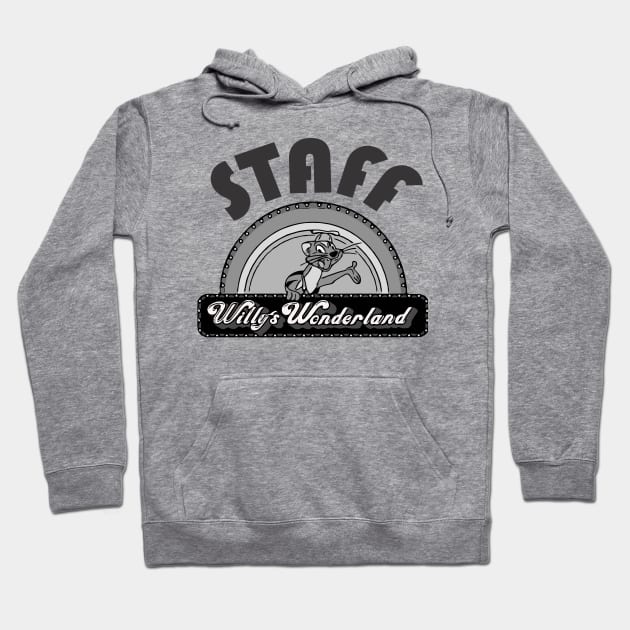 Willy's Wonderland Staff Shirt Hoodie by stuff101